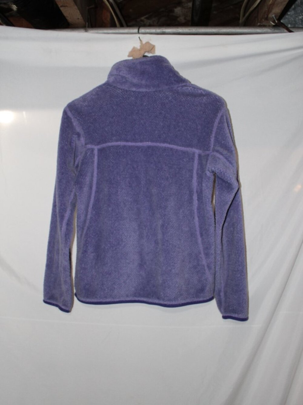 Patagonia Women's Concord Purple Re-tool Snap T Sherpa Pullover - Picture 5 of 6